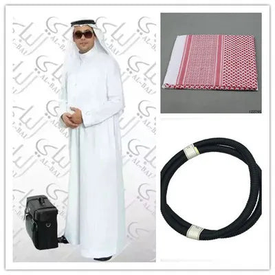 Islamic Clothing Men Length Muslim Men Prayer Hats Saudi Arabia Pakistan Kurta Costumes Dress Kaftan Thobe Headscarf Clothing