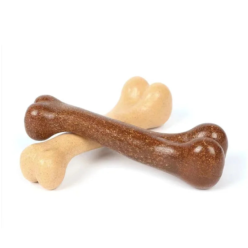 Nearly Indestructible Dog Bone Natural Non-Toxic Anti-bite Puppy Toys For Large Dog Small Medium Pet Chew Game Dental Care Stick