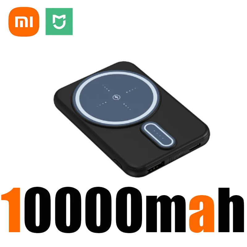 Xiaomi 50000mAh Wireless Magnetic Power Bank Super Fast Charging Portable Battery Charger For iPhone Huawei Samsung 2025