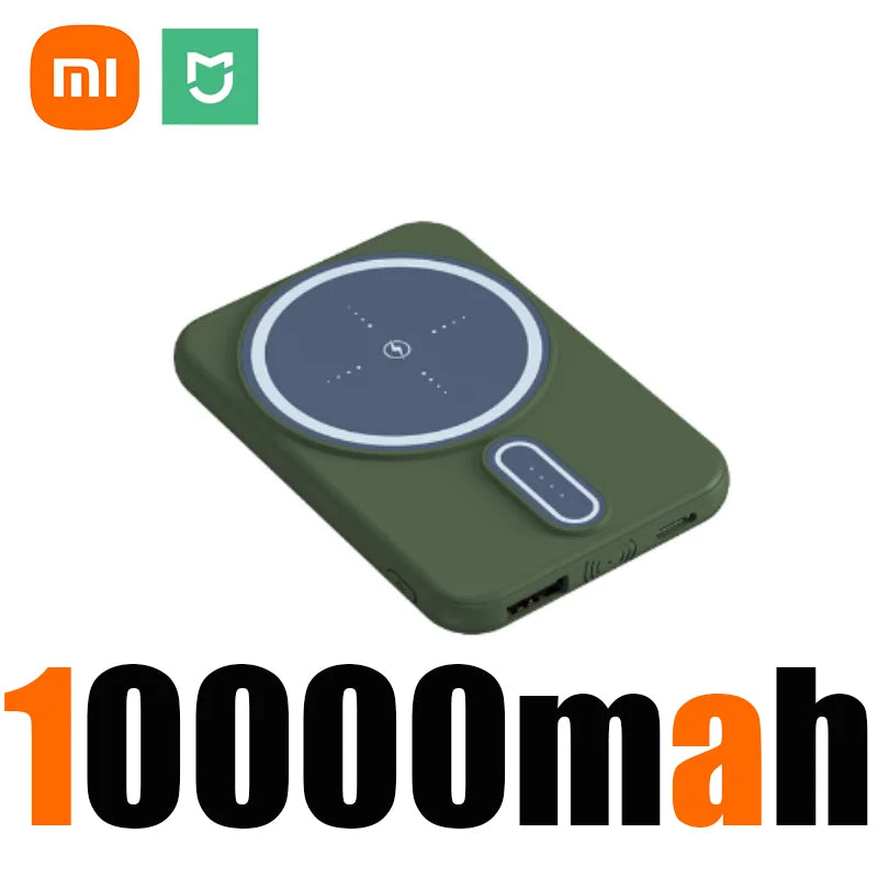 Xiaomi 50000mAh Wireless Magnetic Power Bank Super Fast Charging Portable Battery Charger For iPhone Huawei Samsung 2025