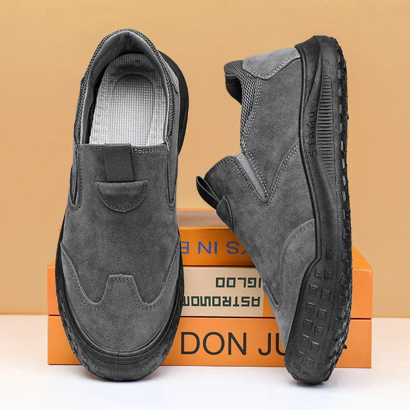 Men's Casual Shoes Sports Slip-On Flat Comfortable Sneakers Fashion Outdoor Trend Large Size Breathable Driving Shoes